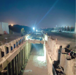 张贵庄污水处理厂管道安装顺利完成(图1)