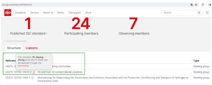 氢管道国际标准引领中国氢能产业发展(图1) 氢管道国际标准引领中国氢能产业发展(图1)