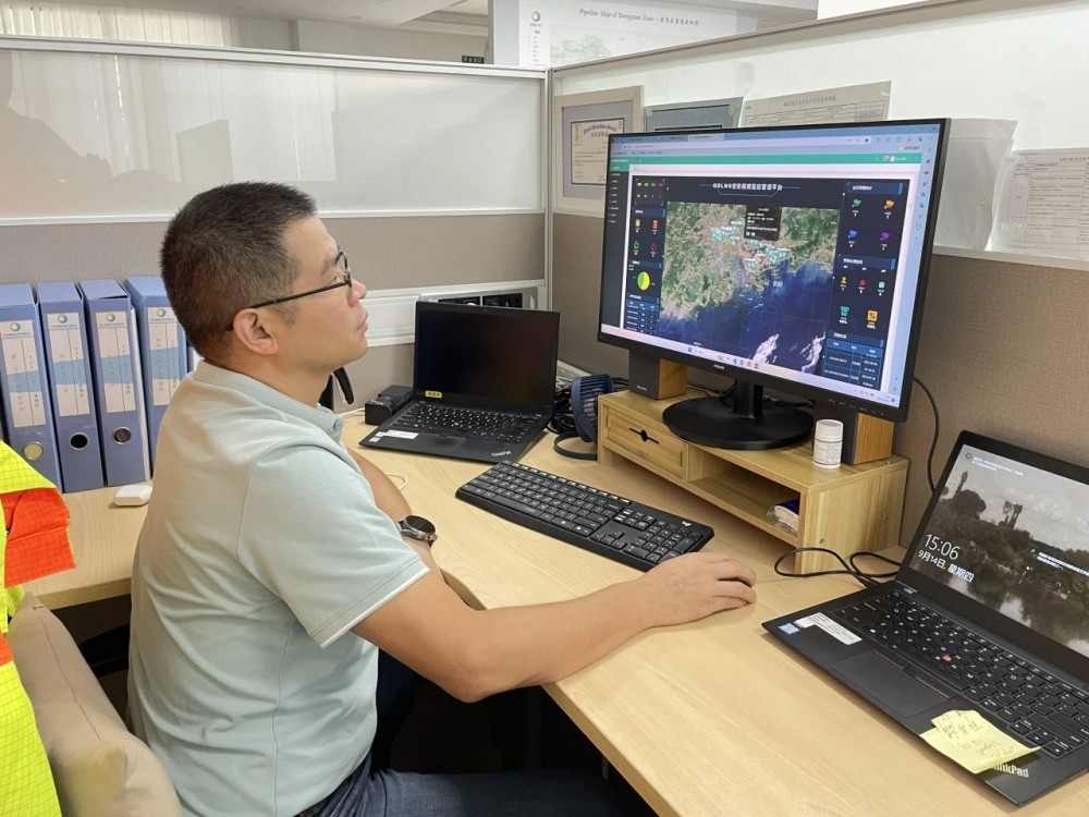 完全自主知识产权！大鹏LNG智慧化管道安防视频监控管理平台上线投用(图1)