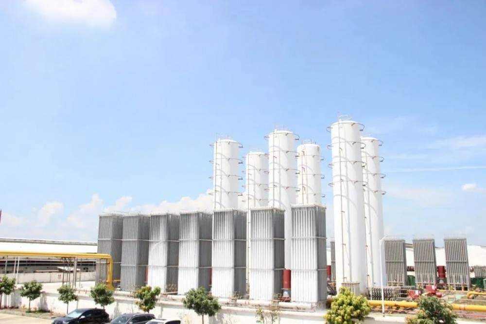 九丰能源助力广东恩平市沙湖镇新型建材工业城天然气管道工程正式通气(图1)