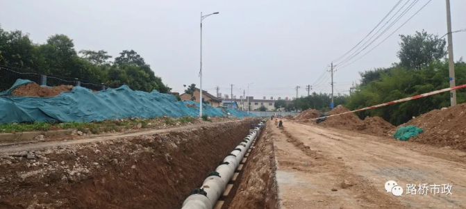 陕西三原项目首段污水管道闭水试验通过联合验收(图1)