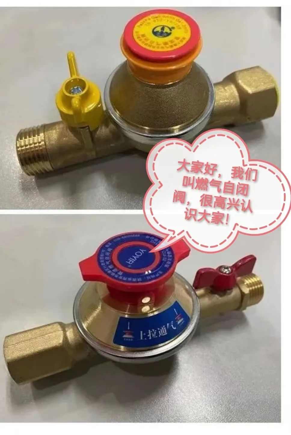 家中厨房有“三宝”，燃气安全有保障——燃气管道自闭阀(图1)