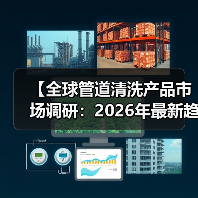 【全球管道清洗产品市场调研:2026年最新趋势与投资机会解析】(图3) 【全球管道清洗产品市场调研:2026年最新趋势与投资机会解析】(图3)
