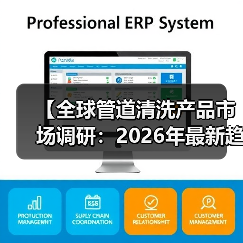 【全球管道清洗产品市场调研:2026年最新趋势与机遇分析】(图2) 【全球管道清洗产品市场调研:2026年最新趋势与机遇分析】(图2)
