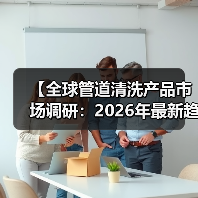 【全球管道清洗产品市场调研:2026年最新趋势与投资机会解析】(图3) 【全球管道清洗产品市场调研:2026年最新趋势与投资机会解析】(图3)