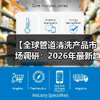 【全球管道清洗产品市场调研:2026年最新趋势与投资机会解析】(图1) 【全球管道清洗产品市场调研:2026年最新趋势与投资机会解析】(图1)