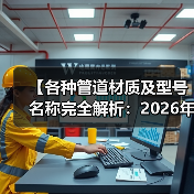 【各种管道材质及型号名称完全解析:2026年最全选购指南】(图1) 【各种管道材质及型号名称完全解析:2026年最全选购指南】(图1)