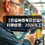 【管道等级号及管道材料等级表:2026年工程师必备速查指南】(图4) 【管道等级号及管道材料等级表:2026年工程师必备速查指南】(图4)