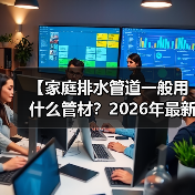 【家庭排水管道一般用什么管材？2026年最新材质对比攻略】（图1）