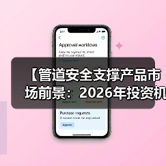 【管道安全支撑产品市场前景：2026年投资机会与风险分析】（图2）