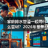 家庭排水管道一般用什么管材?2026年最新材质对比,选错后悔十年!(图3) 家庭排水管道一般用什么管材?2026年最新材质对比,选错后悔十年!(图3)
