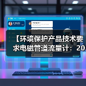 【环境保护产品技术要求电磁管道流量计：2026年最全选购指南】（图1）