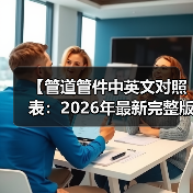 【管道管件中英文对照表：2026年最新完整版，工程人员必备工具】（图4）