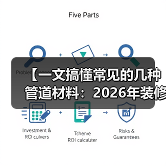 【一文搞懂常见的几种管道材料：2026年装修必看指南】（图4）