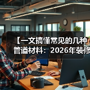 【一文搞懂常见的几种管道材料：2026年装修必看指南】（图3）