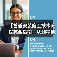 【管道安装施工技术流程完全指南:从测量到验收的实战经验】(图1) 【管道安装施工技术流程完全指南:从测量到验收的实战经验】(图1)