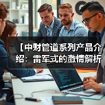 【中财管道系列产品介绍：雷军式的激情解析与实战指南】（图1）