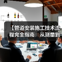 【管道安装施工技术流程完全指南:从测量到验收的实战经验】(图2) 【管道安装施工技术流程完全指南:从测量到验收的实战经验】(图2)