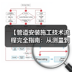 【管道安装施工技术流程完全指南:从测量到验收的实战经验】(图4) 【管道安装施工技术流程完全指南:从测量到验收的实战经验】(图4)