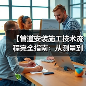 【管道安装施工技术流程完全指南:从测量到验收的实战经验】(图3) 【管道安装施工技术流程完全指南:从测量到验收的实战经验】(图3)