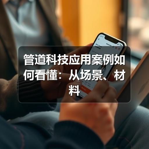 管道科技应用案例如何看懂：从场景、材料到运维的实用参考
