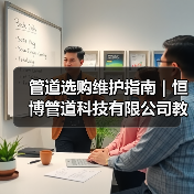 管道选购维护指南|恒博管道科技有限公司教你5个实用方法(图1) 管道选购维护指南|恒博管道科技有限公司教你5个实用方法(图1)