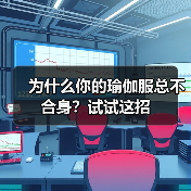 为什么你的瑜伽服总不合身?试试这招(图4) 为什么你的瑜伽服总不合身?试试这招(图4)
