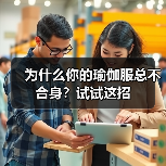 为什么你的瑜伽服总不合身?试试这招(图3) 为什么你的瑜伽服总不合身?试试这招(图3)