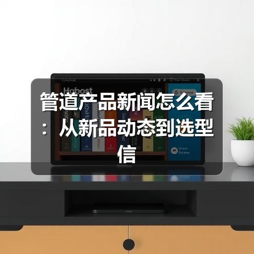 管道产品新闻怎么看:从新品动态到选型信息的实用解读(图1) 管道产品新闻怎么看:从新品动态到选型信息的实用解读