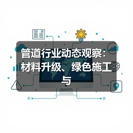 管道行业动态观察:材料升级、绿色施工与运维数字化趋势(图1) 管道行业动态观察:材料升级、绿色施工与运维数字化趋势