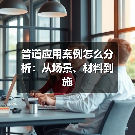 管道应用案例怎么分析:从场景、材料到施工维护的实用思路(图1) 管道应用案例怎么分析:从场景、材料到施工维护的实用思路