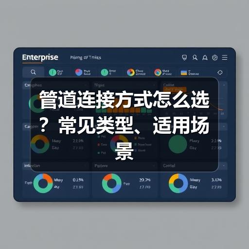 管道连接方式怎么选?常见类型、适用场景与施工要点(图2) 管道连接方式怎么选?常见类型、适用场景与施工要点