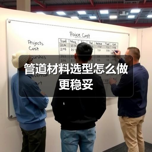 管道选型怎么选?避开这些常见误区!(图3) 管道材料选型怎么做更稳妥
