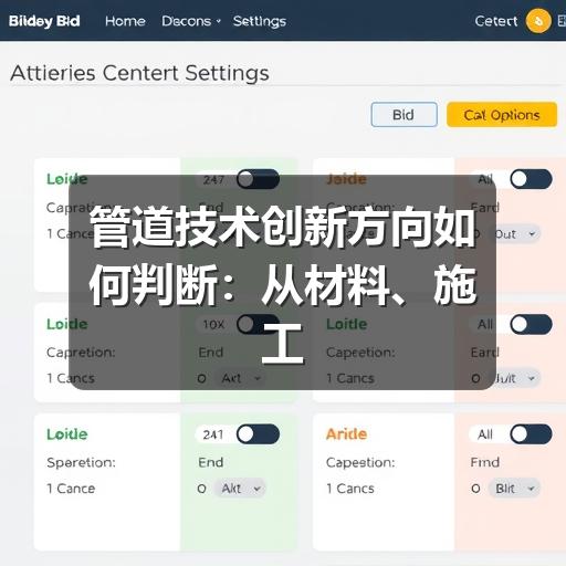 管道创新方向:如何高效应对工程安全与成本挑战?(图1) 管道技术创新方向如何判断:从材料、施工到运维的系统思路