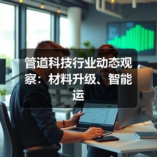 管道科技行业如何实现智能升级?关键趋势与判断方法解析(图1) 管道科技行业动态观察:材料升级、智能运维与绿色施工趋势